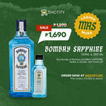 Bombay Sapphire 750ml & Bombay Sapphire 200ml Bundle