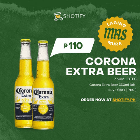 Corona Extra Beer Bottle 330ml x2