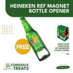 Heineken 6pack 330ml Btls w/ Free Magnet Bottle Opener