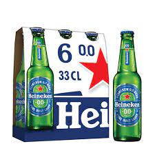 Heineken 0.0 330ml Bottle 6-Pack