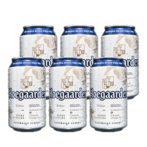 Hoegaarden White 330ml x 6 Cans