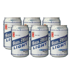 San Miguel Light 330m Canx6