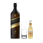 Johnnie Walker Double Black 1L w/ FREE Highball Glass and Fever-tree Ginger Ale