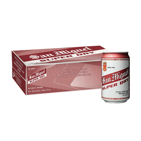 San Miguel Superdry 330ml Can x24