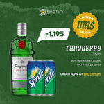 Tanqueray 750ml w/Free 2x Sprite