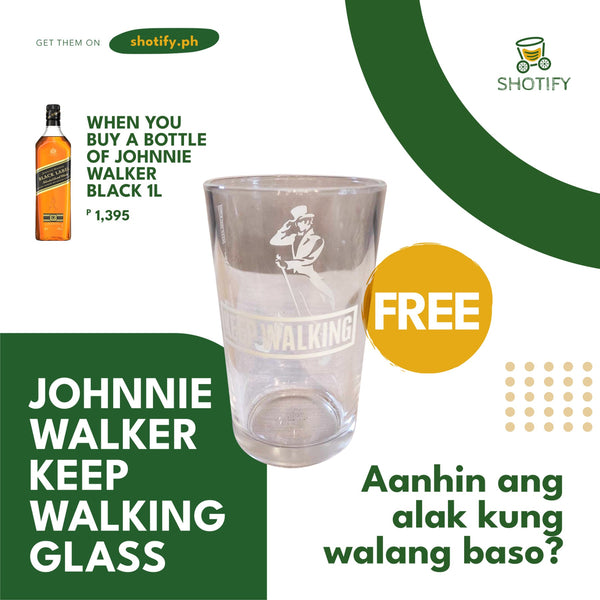 Johnnie Walker Black Label 1L w/Free Johnnie Walker Glass – Shotify