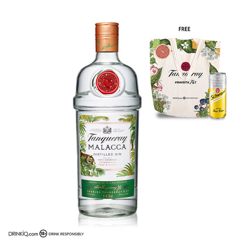 Tanqueray Malacca 1L w/ FREE ToteBag-and-Schweppes-Tonic-Water